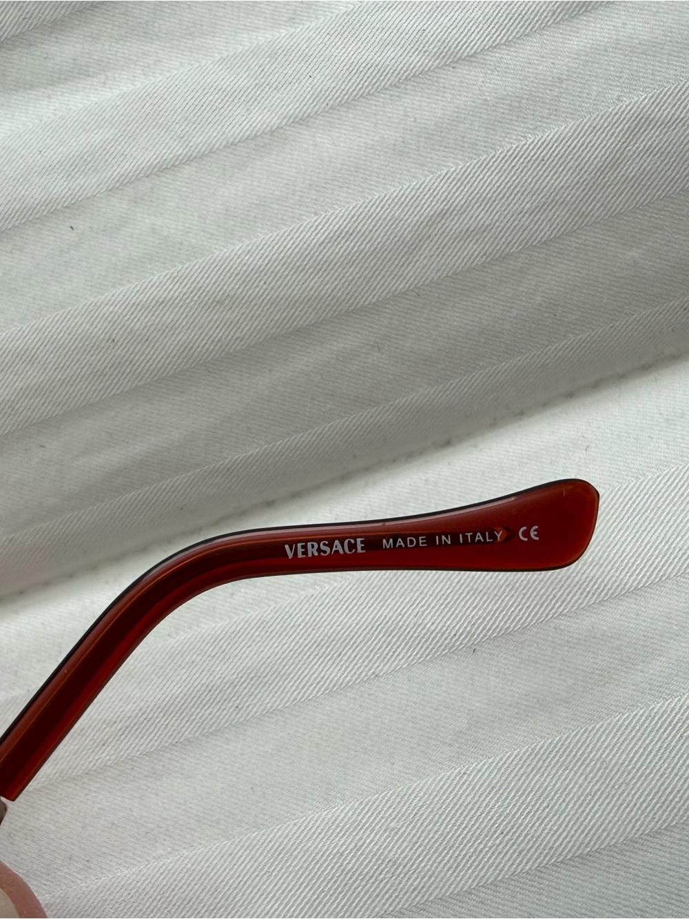 Versace Brown Gradient Shield Sunglasses - Picture 7 of 9